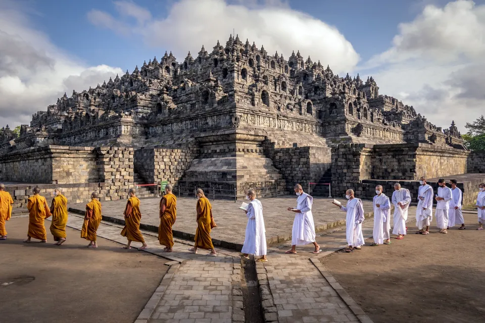 Borobudur Temple, one of Indonesia's cultural destinations